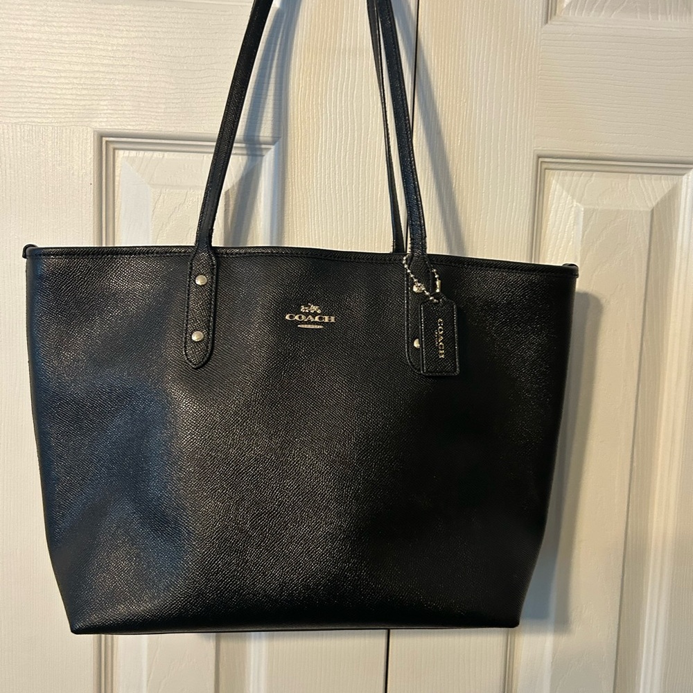 Coach Black Tote Bag